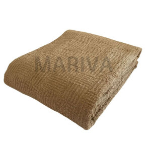 Frotirski prekrivač - BRAON