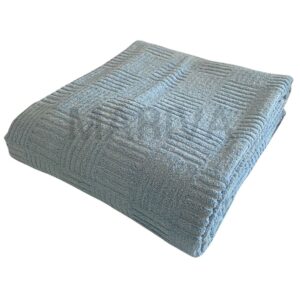 Frotirski prekrivač 200x200 - PLAVI