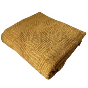 Frotirski prekrivač 200x200 - OKER ŽUTI