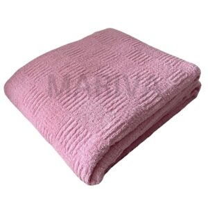 Frotirski prekrivač 200x200 - ROZE