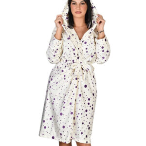 Ženski bade mantil od pliša P10