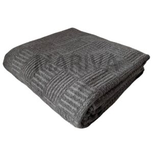 Frotirski prekrivač 200x200 - TAMNO SIVI
