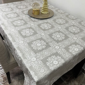 Damast stolnjak - SIVI 2