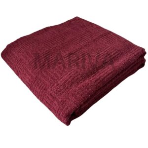 Frotirski prekrivač 200x200 - BORDO