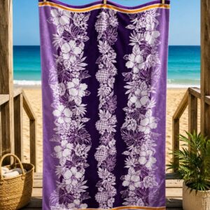 Peškir za plažu 95x175cm - PURPLE