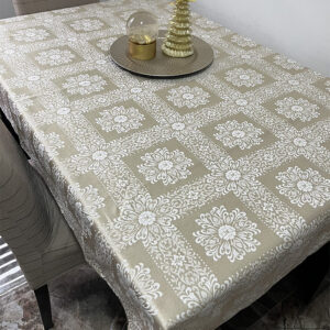 Damast stolnjak - KREM 2