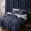 Posteljina sa draperima 200x220 dezen 1