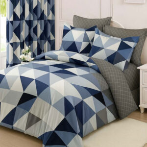 Posteljina sa draperima 200x220 dezen 3