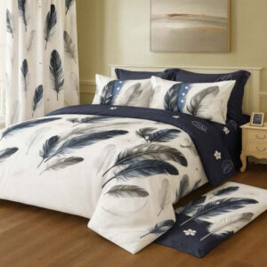 Posteljina sa draperima 200x220 dezen 9