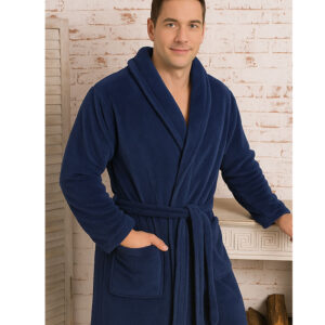 Muški bade mantil od polara TEGET