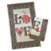 Kuhinjske krpe komplet od 5 komada - GREY LOVE