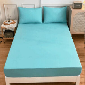 Pamučni čaršav sa lastišem TIRKIZ