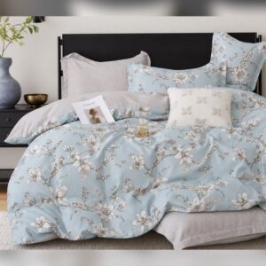 Premium posteljina Magnolia blue  200x220