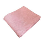 Frotirski prekrivač - PUDER ROZE
