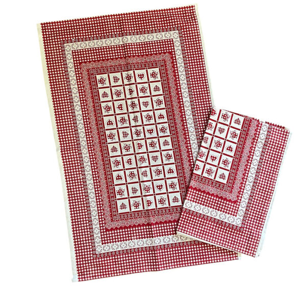 Kuhinjske krpe komplet od 5 komada - RED
