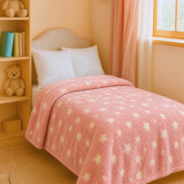 Magično svetleće ćebe ROZE 150x200