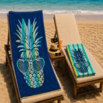 Peškir za plažu 86x160cm - PINEAPPLE