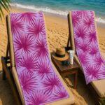 Peškir za plažu 95x175cm - PINK