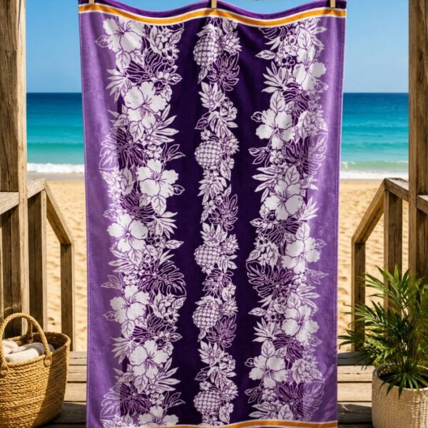 Peškir za plažu 95x175cm - PURPLE