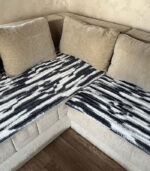 Royal prekrivači set 200x75,150x75,75x75 - TEGET-BELI
