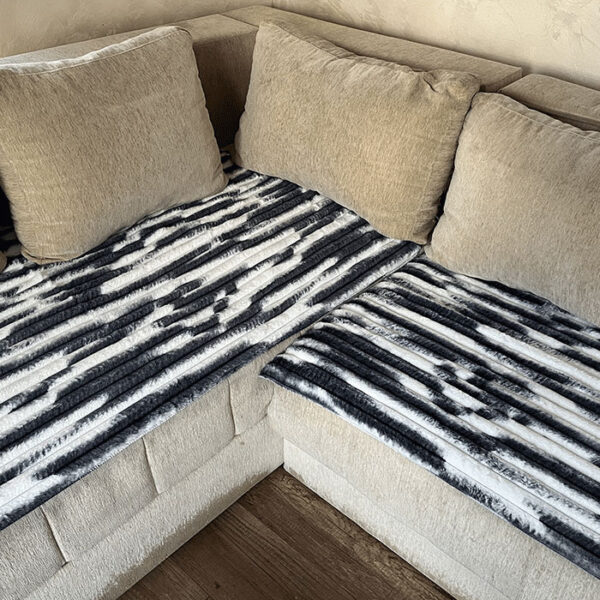 Royal prekrivači set 200x75,150x75,75x75 - TEGET-BELI