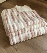Royal prekrivači set 200x75,150x75,75x75 - ROZE-BELI - Slika 2