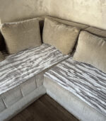 Royal prekrivači set 200x75,150x75,75x75 - SIVO-BELI