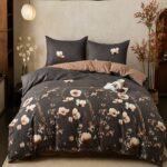 Premium posteljina Dark blossom 200x220